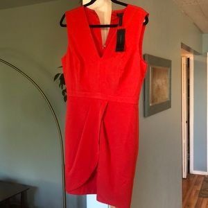 BCBG Cocktail dress Red/Coral, NWT